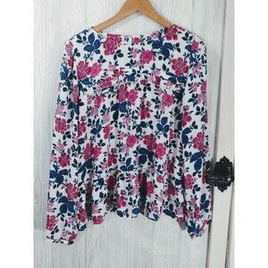 Boho Blouse XL Floral